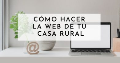 como hacer web casa rural